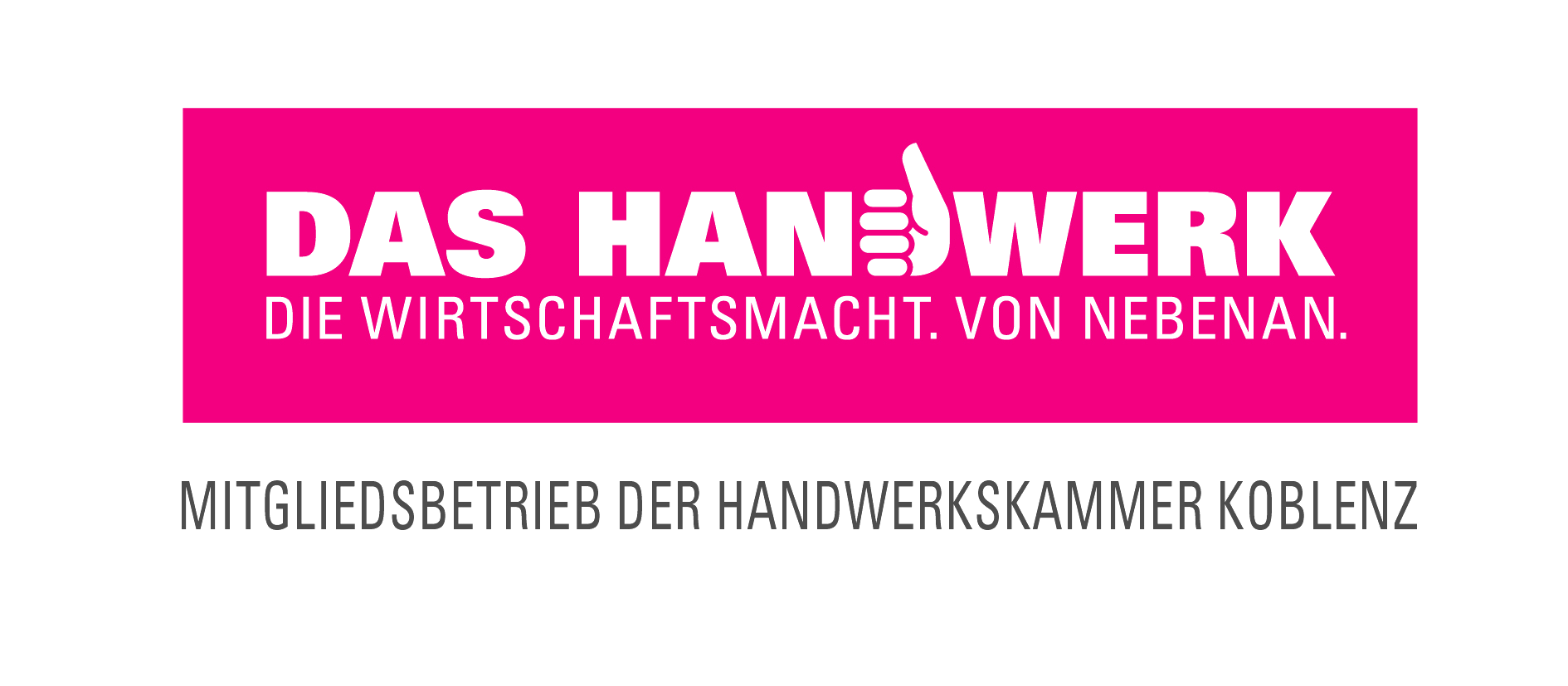 Mitgliedsbetrieb der Handwerkskammer