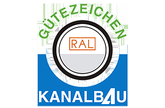 Gütezeichen Kanalbau